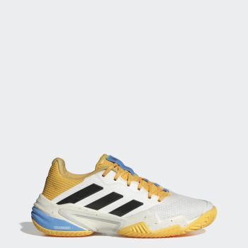 SEPATU TENIS BARRICADE 13 WHITE/BLACK/MULTICOLOR [IF0410]